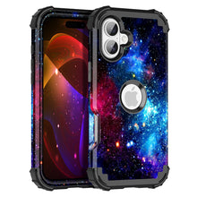 Load image into Gallery viewer, Casetego for iPhone 17 5G Case,Glow in The Dark Three Layer Heavy Duty Shockproof Protection Hard Plastic Bumper+Soft Silicone Protective 6.3 inch Case