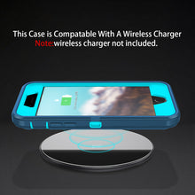 Load image into Gallery viewer, Petocase for iPhone SE 2022/2020 Case,with Built-in Screen Protector Shockproof Dust/Drop Proof Full Body Rugged Heavy Duty Durable Phone Cover for iPhone SE 3rd/2nd Gen 4.7,Turquoise