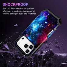 Load image into Gallery viewer, Casetego Compatible with iPhone 17 Pro 5G Case,Glow in The Dark Three Layer Heavy Duty Shockproof Protection Hard Plastic Bumper+Soft Silicone Protective 6.3 inch Case