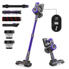 Load image into Gallery viewer, YOMA Cordless Vacuum Cleaner, 350W 30Kpa 45 Mins Runtime Powerful Stick Vacuum, 6 in 1 Handheld Vacuum for Home Pet Hair Carpet Hard Floor V90