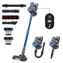 Load image into Gallery viewer, YOMA Cordless Vacuum Cleaner, 350W 30Kpa 45 Mins Runtime Powerful Stick Vacuum, 6 in 1 Handheld Vacuum for Home Pet Hair Carpet Hard Floor V90