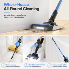 Load image into Gallery viewer, YOMA Cordless Stick Vacuum Cleaner,Lightweight Self-standing Vacuum for Home Pet Hair Carpet Hardwood Floor