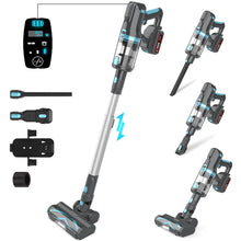 Load image into Gallery viewer, YOMA Cordless Vacuum Cleaner,30Kpa 60Mins Stick Vacuum Cleaner with LED Touch Screen,Lightweight Vacuum for Home Pet Hair Carpet Hard Floors V11