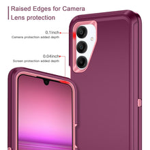 Load image into Gallery viewer, Petocase for Samsung Galaxy A16 5G Case,Shockproof Dust/Drop Proof 3-Layer Protective Heavy Duty Durable Rugged Hybrid Cover for Galaxy A16 5G