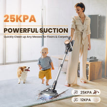 Load image into Gallery viewer, YOMA Cordless Stick Vacuum Cleaner Lightweight Powerful Handheld Vacuum for Home Hard Floor Carpet Pet Hair