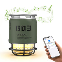 Load image into Gallery viewer, TOLENFUL LED Camping Lantern with Bluetooth Speaker,Portable Waterproof Tent Light for Outdoor Camping,Hiking,Emergency