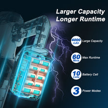 Load image into Gallery viewer, YOMA Cordless Vacuum Cleaner,30Kpa 60Mins Stick Vacuum Cleaner with LED Touch Screen,Lightweight Vacuum for Home Pet Hair Carpet Hard Floors V11