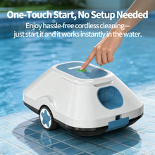 Load image into Gallery viewer, Hivroo Cordless Robotic Pool Cleaner, Automatic Pool Cleaner,Pool Vacuum for Above Ground & Inground Pools