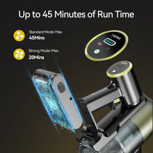 Load image into Gallery viewer, YOMA S18 Cordless Vacuum Cleaner, 6 in 1 Lightweight Stick Vacuum with Detachable Battery, 26Kpa Powerful Suction Vacuum Cleaner for Home Carpet Hardfloor Pet Hair