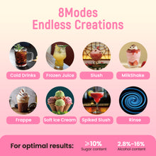 Load image into Gallery viewer, Hivroo 90-Oz Slushie Machine– Frozen Drink Machine, No Ice Needed, Auto-Clean, 7 Presets, Dishwasher Safe