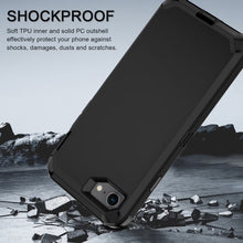 Load image into Gallery viewer, Petocase for 2022/2020/3rd/2rd iPhone SE Case,iPhone 8/7 Case,Built-in Screen Protector Shockproof Dust/Drop Proof 3 in 1 Full Body Rugged Heavy Duty Phone Cover for iPhone SE 2022/2020