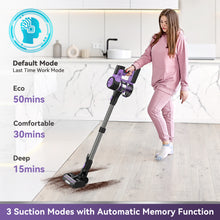 Load image into Gallery viewer, YOMA S10 Cordless Stick Vacuum Cleaner for Hard Floors and Low-Pile Rugs - HEPA Filter, Powerful Suction