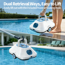 Load image into Gallery viewer, Hivroo Cordless Robotic Pool Cleaner, Automatic Pool Cleaner,Pool Vacuum for Above Ground & Inground Pools