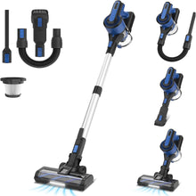 Load image into Gallery viewer, YOMA Cordless Vacuum Cleaner,30Kpa 60min Runtime Lightweight Stick Vacuum,8 in1 Self-Standing,Rechargeable Vacuum Cleaners for Pet Hair,Carpet,Hardwood Floor V870