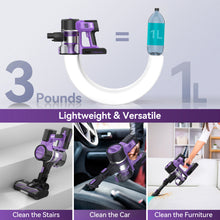 Load image into Gallery viewer, YOMA S10 Cordless Stick Vacuum Cleaner for Hard Floors and Low-Pile Rugs - HEPA Filter, Powerful Suction
