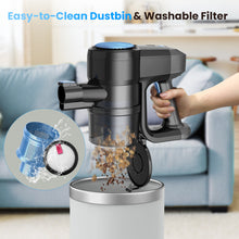 Load image into Gallery viewer, YOMA Cordless Vacuum Cleaner, 6 in 1 Lightweight Handheld&Stick Vacuum for Home Hard Floor Carpet Pet Hair