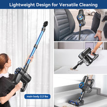 Load image into Gallery viewer, UMLo Cordless Vacuum Cleaner, 6-in-1 Lightweight Stick Vacuum for Hard Floor Carpet Pet Hair