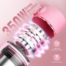 Load image into Gallery viewer, YOMA Cordless Vacuum Cleaner, 30Kpa/350W Powerful Stick Vacuum, Up to 50 Mins Runtime Rechargeable Battery, 6 in 1 Lightweight Vacuum Cleaners for Home Hardfloor Carpet Pet Hair