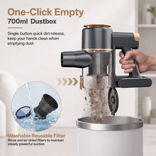 Load image into Gallery viewer, YOMA Cordless Stick Vacuum Cleaner,Lightweight Self-standing Vacuum for Home Pet Hair Carpet Hardwood Floor