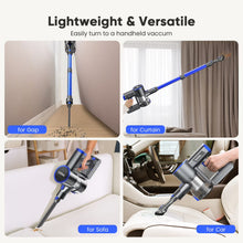 Load image into Gallery viewer, YOMA Cordless Vacuum Cleaner, 6-in-1 Rechargeable Stick Vacuum, 60mins Max Runtime, Lightweight 2200mAh Battery Powerful Vacuum Cleaner for Home Hard Floor Pet Hair-N12