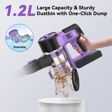 Load image into Gallery viewer, YOMA S10 Cordless Stick Vacuum Cleaner for Hard Floors and Low-Pile Rugs - HEPA Filter, Powerful Suction