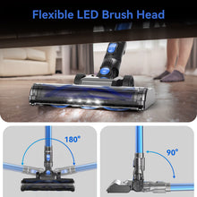 Load image into Gallery viewer, UMLo Cordless Vacuum Cleaner, 6-in-1 Lightweight Stick Vacuum for Hard Floor Carpet Pet Hair
