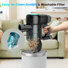 Load image into Gallery viewer, YOMA Cordless Vacuum Cleaner,Ultra-Lightweight Stick Vacuum,40mins Runtime,6 in 1 Powerful Handheld Vacuum for Home Hard Floor Carpet Pet Hair