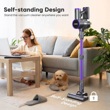 Load image into Gallery viewer, YOMA Cordless Vacuum Cleaner, 6-in-1 Rechargeable Stick Vacuum, 60mins Max Runtime, Lightweight Powerful Vacuum Cleaner for Home Hard Floor Pet Hair