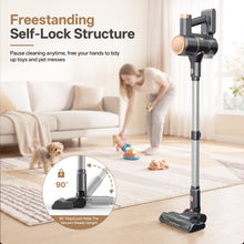 Load image into Gallery viewer, YOMA Cordless Stick Vacuum Cleaner,Lightweight Self-standing Vacuum for Home Pet Hair Carpet Hardwood Floor