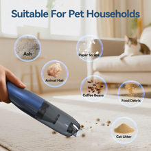 Load image into Gallery viewer, YOMA Handheld Vacuum Cleaner Cordless,Portable Mini Hand Held Vacuum Cleaner Rechargeable for Home Car Pet Hair