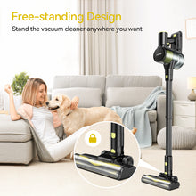 Load image into Gallery viewer, YOMA S18 Cordless Vacuum Cleaner, 6 in 1 Lightweight Stick Vacuum with Detachable Battery, 26Kpa Powerful Suction Vacuum Cleaner for Home Carpet Hardfloor Pet Hair