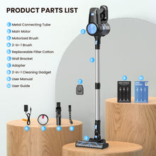 Load image into Gallery viewer, YOMA Cordless Vacuum Cleaner, 6 in 1 Lightweight Handheld&Stick Vacuum for Home Hard Floor Carpet Pet Hair