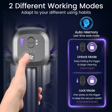 Load image into Gallery viewer, YOMA S100 Cordless Vacuum Cleaner, 350W Powerful Cordless Stick Vacuum, 7 Cell 2500mAh Battery Stick Vacuum Cordless Rechargeable, 6-in-1 Multifunction Lightweight Vacuum Cleaner for Home, Purple