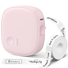 Load image into Gallery viewer, TOLENFUL Label Maker with Tape Portable Inkless Bluetooth Thermal Sticker Printer, XenGro AH-P05(White)
