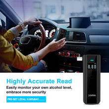 Load image into Gallery viewer, yoma breathalyzer has highly accurate read