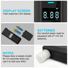 Load image into Gallery viewer, yoma breathalyzer is convenient to use