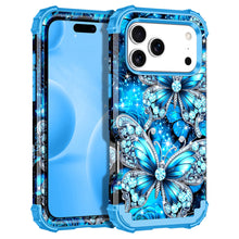 Load image into Gallery viewer, Casetego Compatible with iPhone 17 Pro 5G Case,Glow in The Dark Three Layer Heavy Duty Shockproof Protection Hard Plastic Bumper+Soft Silicone Protective 6.3 inch Case
