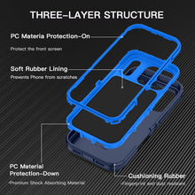 Load image into Gallery viewer, Petocase for iPhone 18 Pro Max Case (2026) / iPhone 17 Pro Max Case (2025),Shockproof Rugged Protection Heavy Duty Dust/Drop Proof 3-Layer 6.9 inch Phone Cover Case
