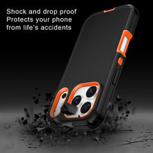 Load image into Gallery viewer, Petocase for iPhone 18 Pro Case (2026) / iPhone 17 Pro Case (2025),Shockproof Rugged Protection [No Screen Protector] Heavy Duty Dust/Drop Proof 3-Layer Durable 6.3 inch Phone Cover Case

