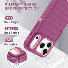 Load image into Gallery viewer, Petocase Case for iPhone 18 Pro (2026) / iPhone 17 Pro Case (2025),Shockproof Rugged Protection [No Screen Protector] Heavy Duty Dust/Drop Proof 3-Layer Durable Cover for 6.3'' Case

