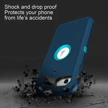 Load image into Gallery viewer, Petocase for iPhone SE 2022/2020 Case,with Built-in Screen Protector Shockproof Dust/Drop Proof Full Body Rugged Heavy Duty Durable Phone Cover for iPhone SE 3rd/2nd Gen 4.7,Turquoise
