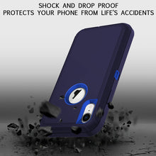 Load image into Gallery viewer, Petocase for iPhone XR Case,Shockproof Dust/Drop Proof 3-Layer Full Body Protection [Without Screen Protector] Rugged Heavy Duty Durable Cover Case
