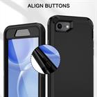 Load image into Gallery viewer, Petocase for 2022/2020/3rd/2rd iPhone SE Case,iPhone 8/7 Case,Built-in Screen Protector Shockproof Dust/Drop Proof 3 in 1 Full Body Rugged Heavy Duty Phone Cover for iPhone SE 2022/2020

