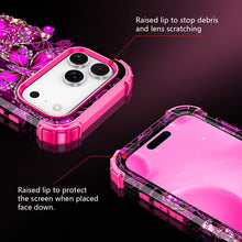 Load image into Gallery viewer, Casetego for iPhone 17 Pro 5G Case,Glow in The Dark Three Layer Heavy Duty Shockproof Protection Hard Plastic Bumper+Soft Silicone Protective 6.3 inch Case
