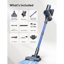 Load image into Gallery viewer, YOMA Cordless Vacuum Cleaner, 6-in-1 Rechargeable Stick Vacuum, 60mins Max Runtime, Lightweight 2200mAh Battery Powerful Vacuum Cleaner for Home Hard Floor Pet Hair-N12
