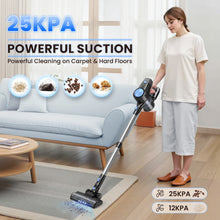 Load image into Gallery viewer, YOMA Cordless Vacuum Cleaner, 6 in 1 Lightweight Handheld&amp;Stick Vacuum for Home Hard Floor Carpet Pet Hair
