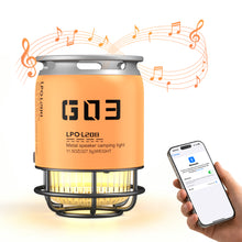Load image into Gallery viewer, TOLENFUL LED Camping Lantern with Bluetooth Speaker,Portable Waterproof Tent Light for Outdoor Camping,Hiking,Emergency
