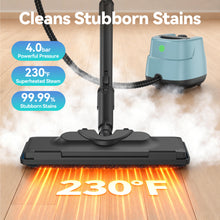 Load image into Gallery viewer, Hivroo Steam Cleaner,Multi-Surface Steam for Deep Cleaning Home, Kitchen, Floor, Window, Pet hair, Carpet, Tile, Grout
