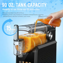 Load image into Gallery viewer, Hivroo 90-Oz Slushie Machine– Frozen Drink Machine, No Ice Needed, Auto-Clean, 7 Presets, Dishwasher Safe
