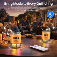Load image into Gallery viewer, TOLENFUL LED Camping Lantern with Bluetooth Speaker,Portable Waterproof Tent Light for Outdoor Camping,Hiking,Emergency
